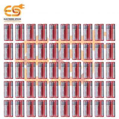 3000mAh 3.7V 18650 Rechargeable BRC Lithium Battery pack of 100pcs